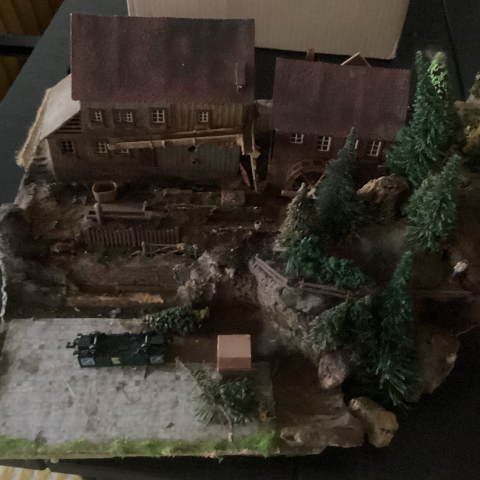 Modelbouw module van modelbaan, Hobby en Vrije tijd, Ophalen of Verzenden, Gebruikt, Groter dan 1:35