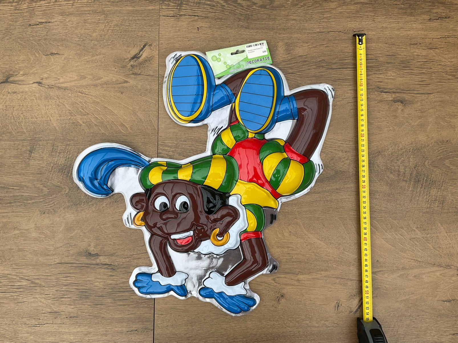 6 nieuwe zgan Sinterklaas zwarte Piet decoratie ca 50cm, Ophalen, Nieuw