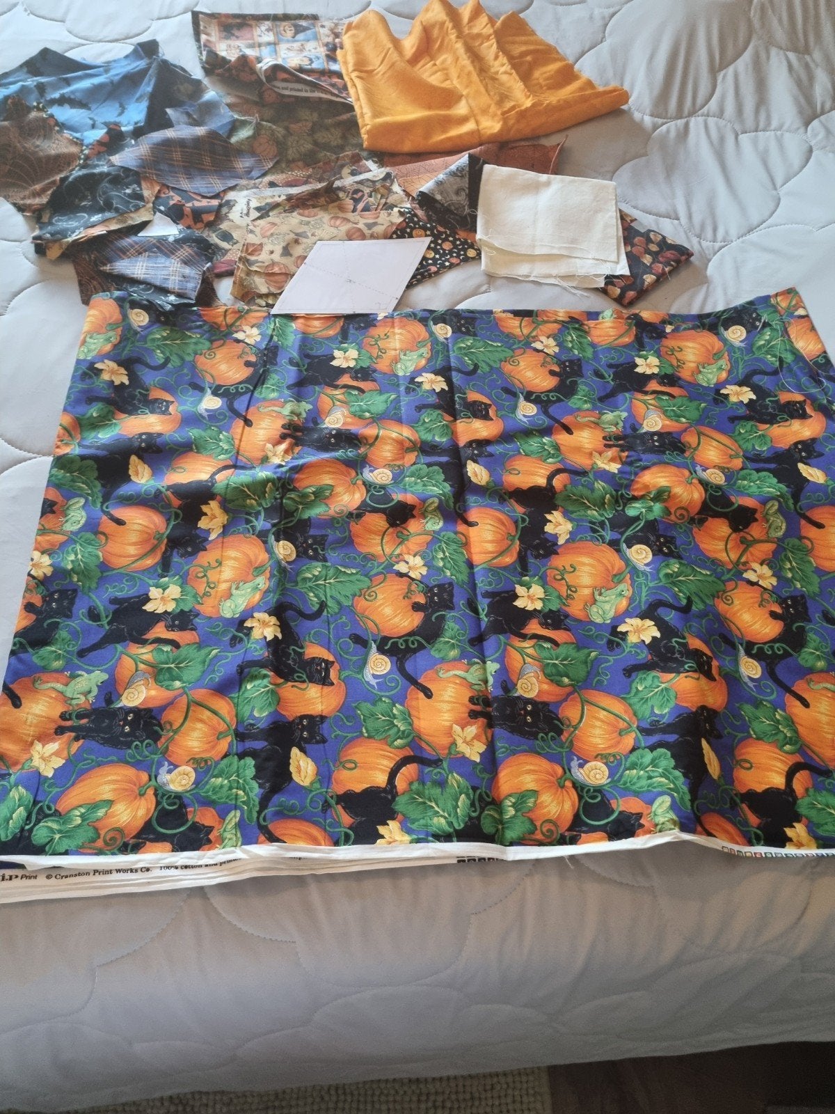 Grote lappen stof voor quilt, Nieuw, Ophalen of Verzenden, 30 tot 120 cm, Katoen
