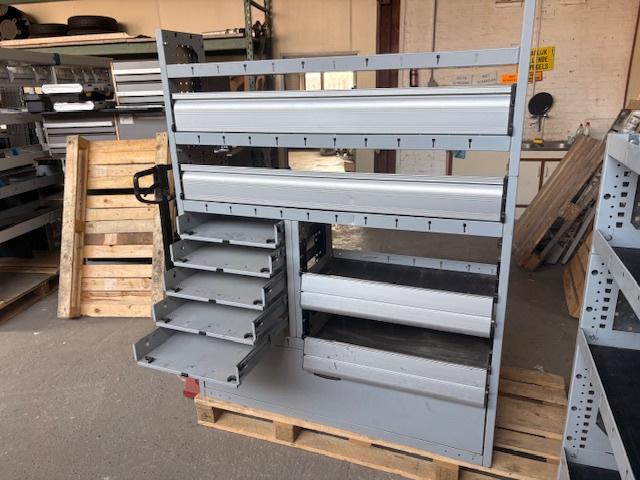 Bedrijfswagen inrichting SET(2552) kast 1,2 €699, Auto diversen, Auto-accessoires, Ophalen, Hank,Rhenoy, Laaiin Bedrijfswagen inrichting