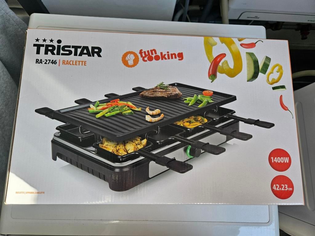 Tristar RA-2746 Raclette Grill - Nieuw in doos, Ophalen, Nieuw