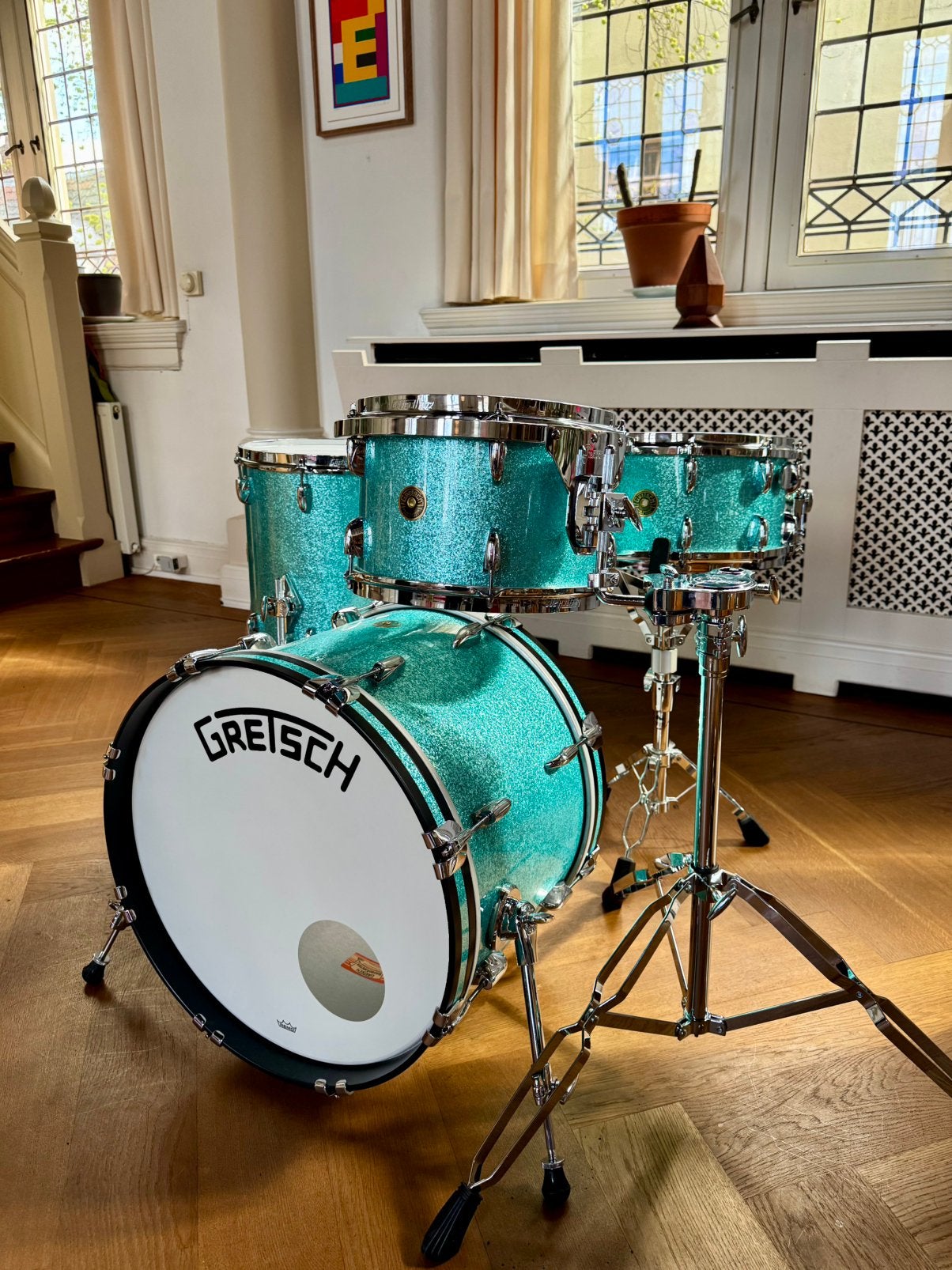 Gretsch USA Broadkaster - 2026 (20/12/14/14x6,5), Muziek en Instrumenten, Drumstellen en Slagwerk, Ophalen, Zo goed als nieuw