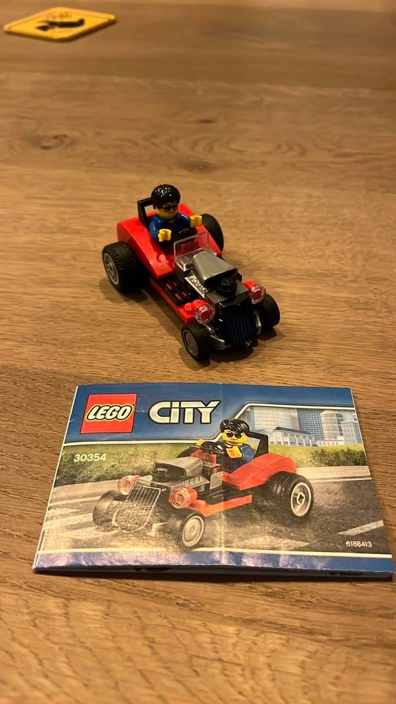 Lego city auto nr 30354, Ophalen of Verzenden, Zo goed als nieuw