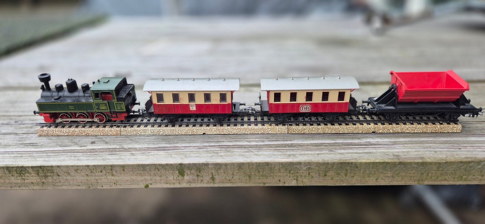 Märklin H0 Treinset met Locomotief, Wagons en Rails, Wisselstroom, Ophalen of Verzenden, NS, Märklin