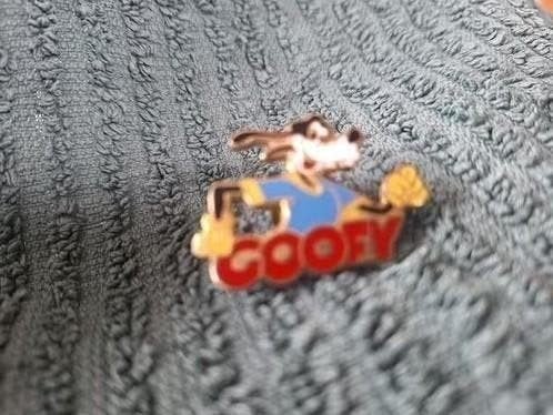 Vintage Disney Goofy Pin - Verzamelobject, Ophalen of Verzenden, Goofy of Pluto, Gebruikt, Overige typen