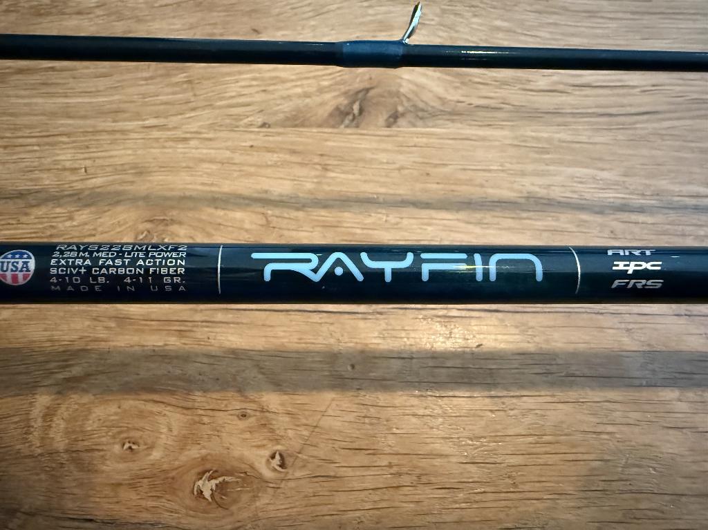 St Croix Rayfin, Ophalen, Zo goed als nieuw, Werphengel