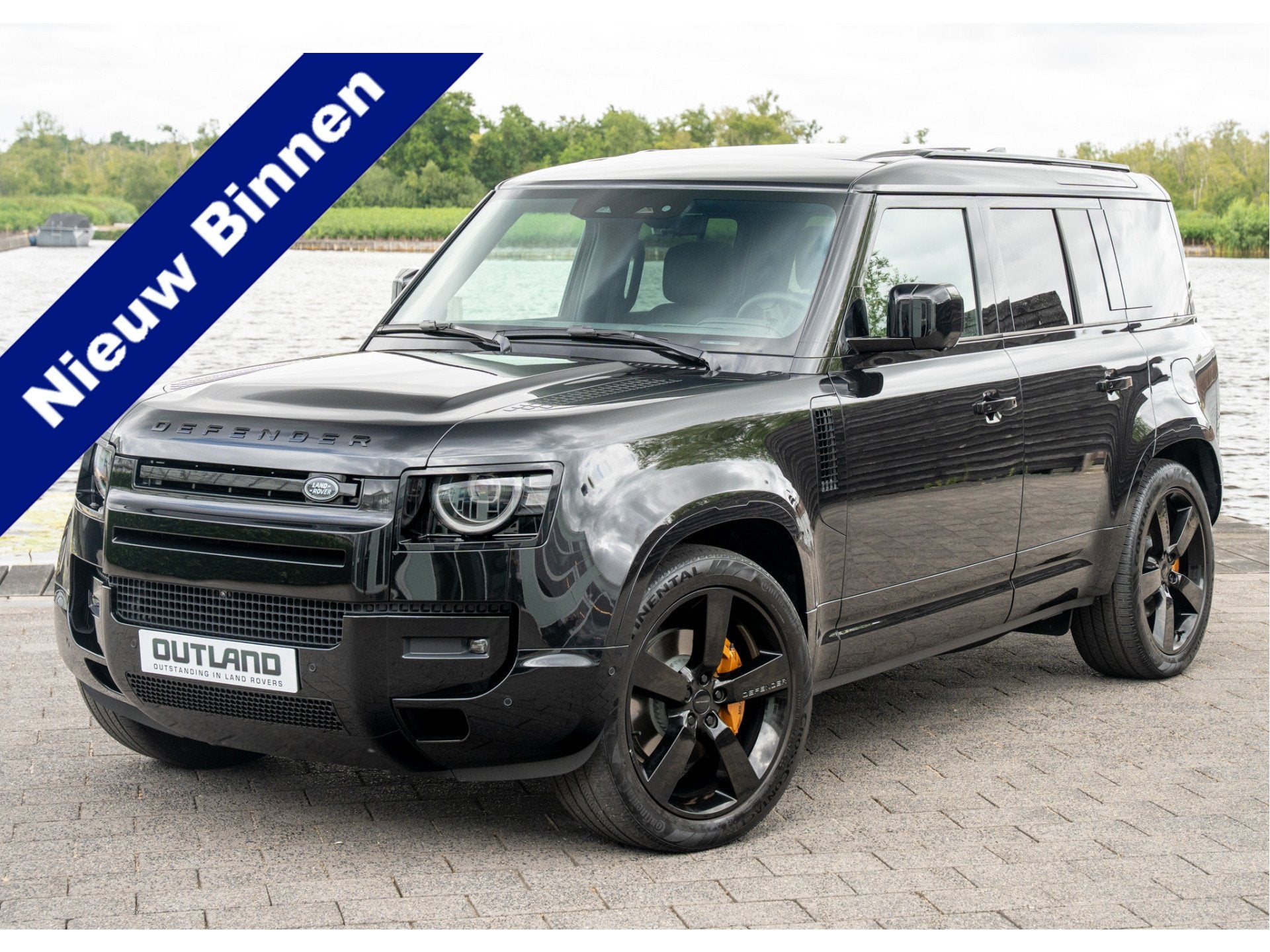 Land Rover Defender 110 P300e 110 X-Dynamic HSE | Full Optio, Automaat, Dealer onderhouden, Gebruikt, Zwart