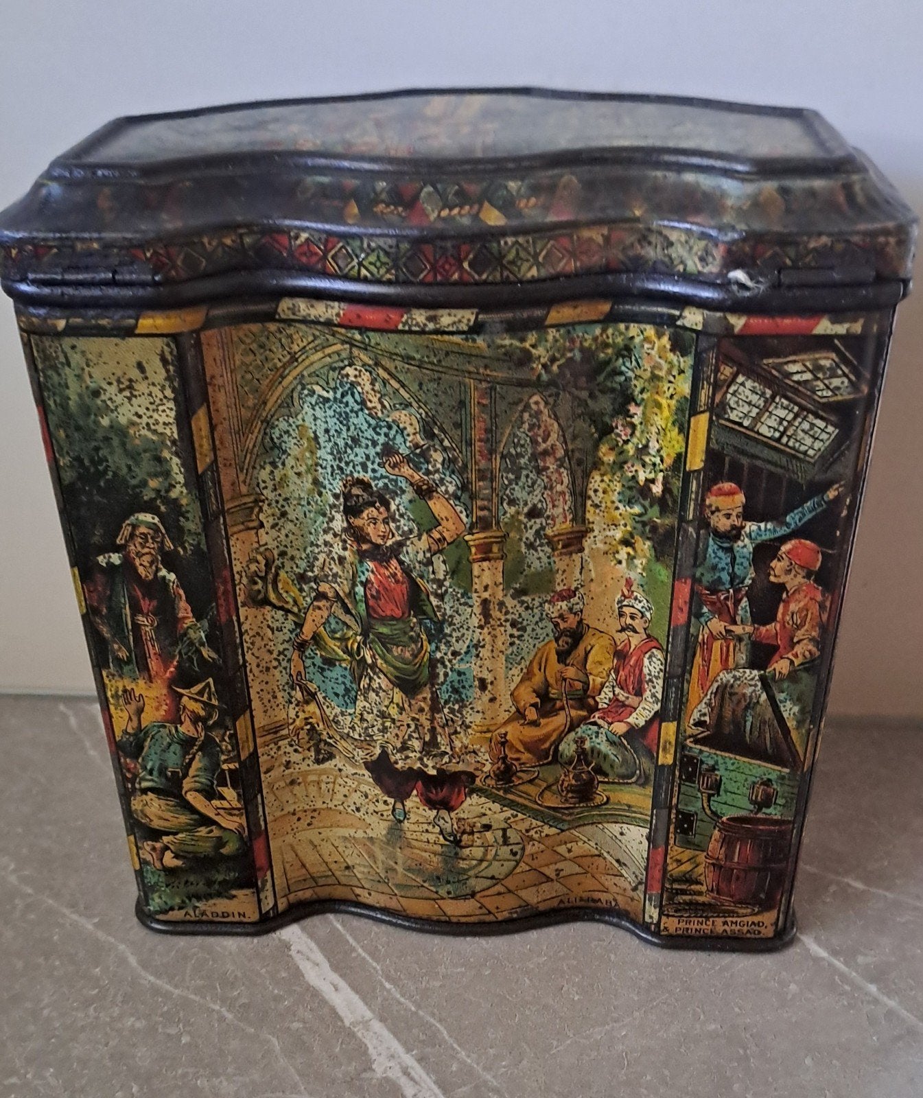 Huntley & Palmers " Arabian Nights " 1894, Verzamelen, Blikken, Ophalen of Verzenden, Overige