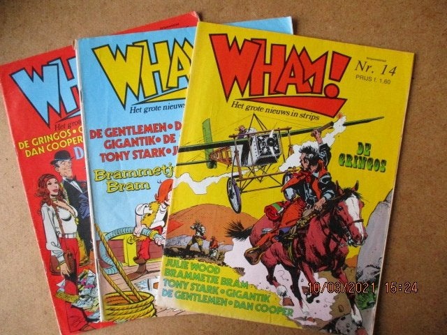 adv0405 wham, Boeken, Eén stripboek, Ophalen, Gelezen
