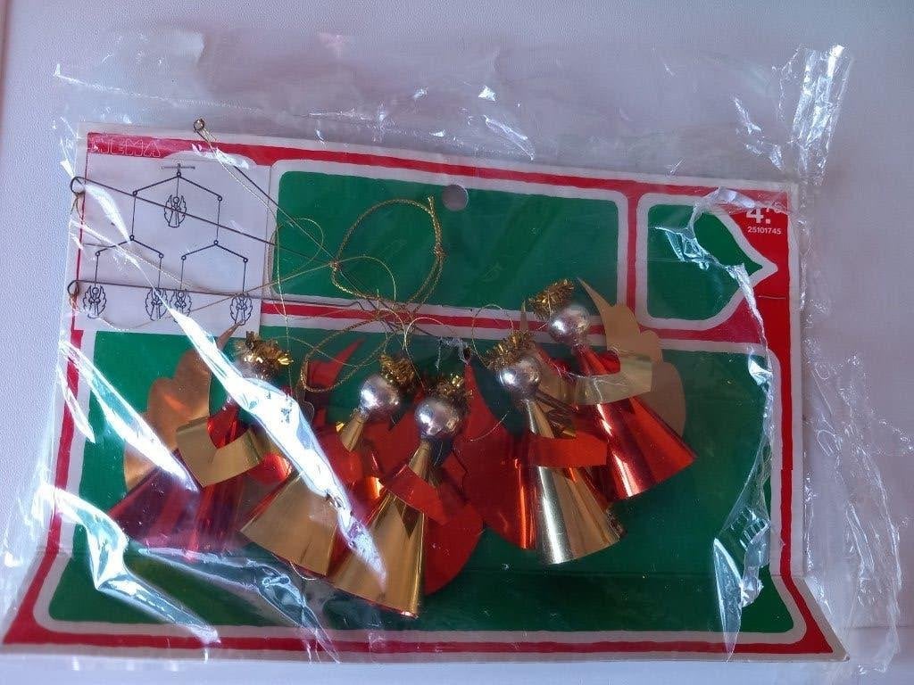 Vintage engeltjes kerst mobiel, Diversen, Ophalen, Gebruikt