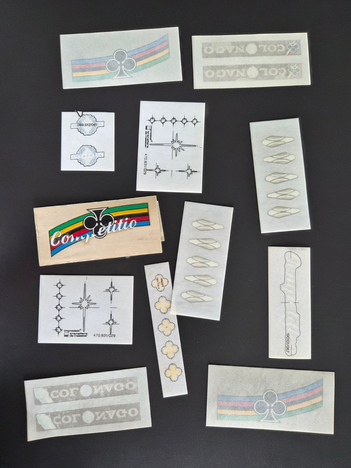 Decalls stickers Colnago racefiets sportfiets, Ophalen of Verzenden, Nieuw