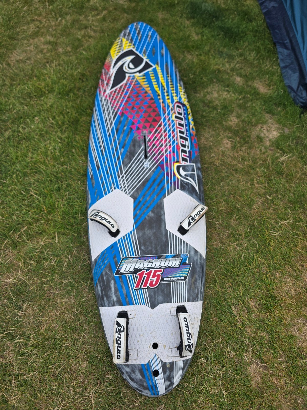 Angulo Magnum 115L, Watersport en Boten, Windsurfen, Gebruikt, Minder dan 250 cm, Plank, Ophalen