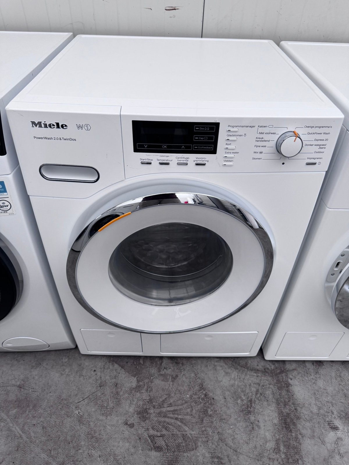 Zgan Miele W1 PowerWash A+++ 8KG Wasmachine Met Garantie!!, Energieklasse A of zuiniger, Ophalen of Verzenden, Zo goed als nieuw