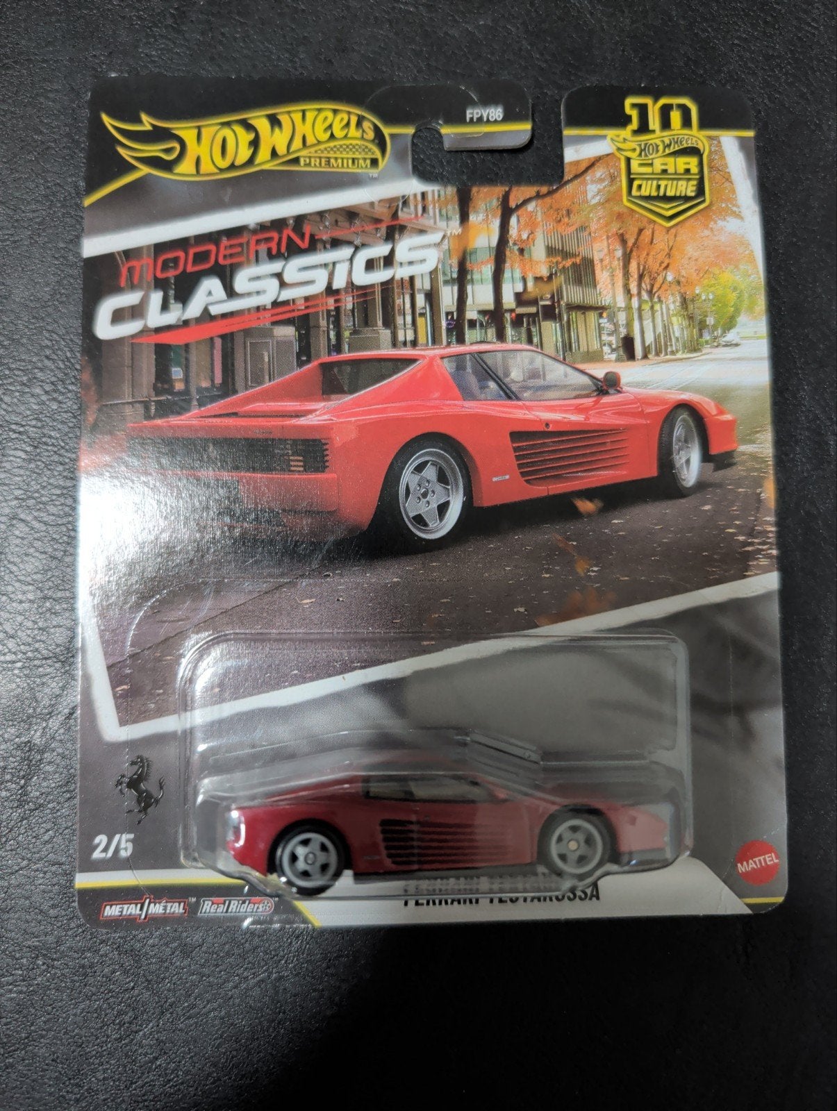 Hot Wheels Premium Modern Classics Ferrari Testarossa, Ophalen of Verzenden