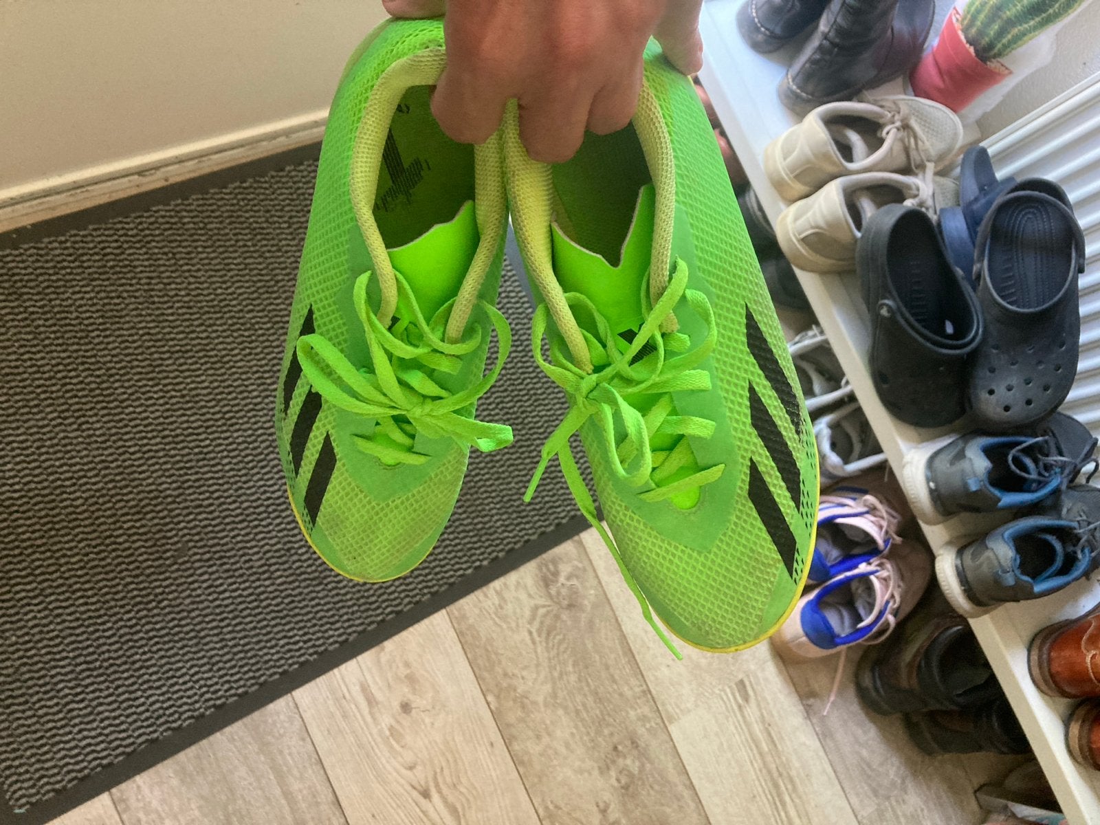 Adidas Sportschoenen Maat 41 - Neon Groen, Ophalen of Verzenden, Nieuw, Overige kleuren, Sneakers of Gympen
