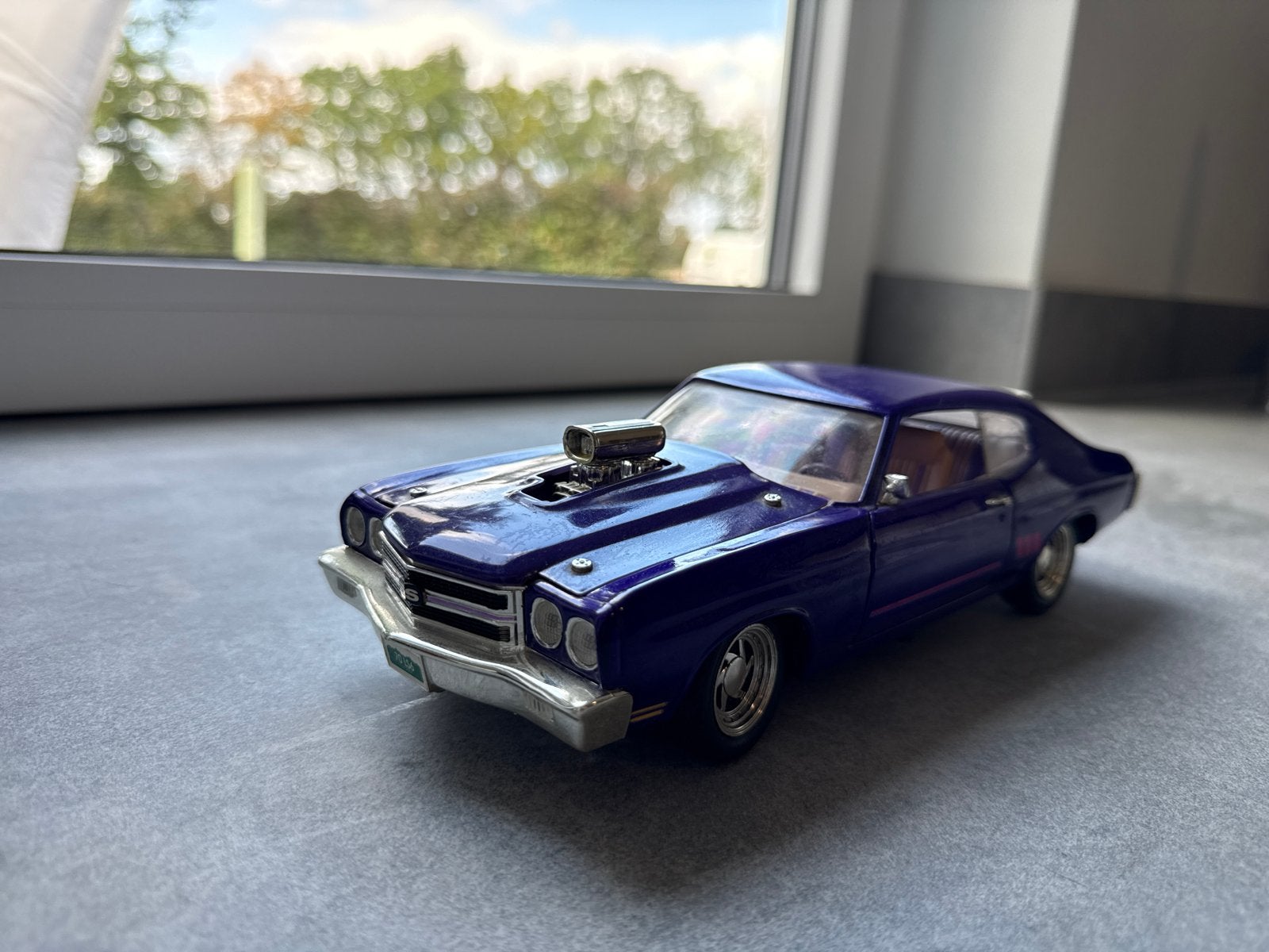 Gedetailleerd model van een Chevrolet Chevelle SS, Overige merken, Gebruikt, Auto, 1:32 tot 1:50