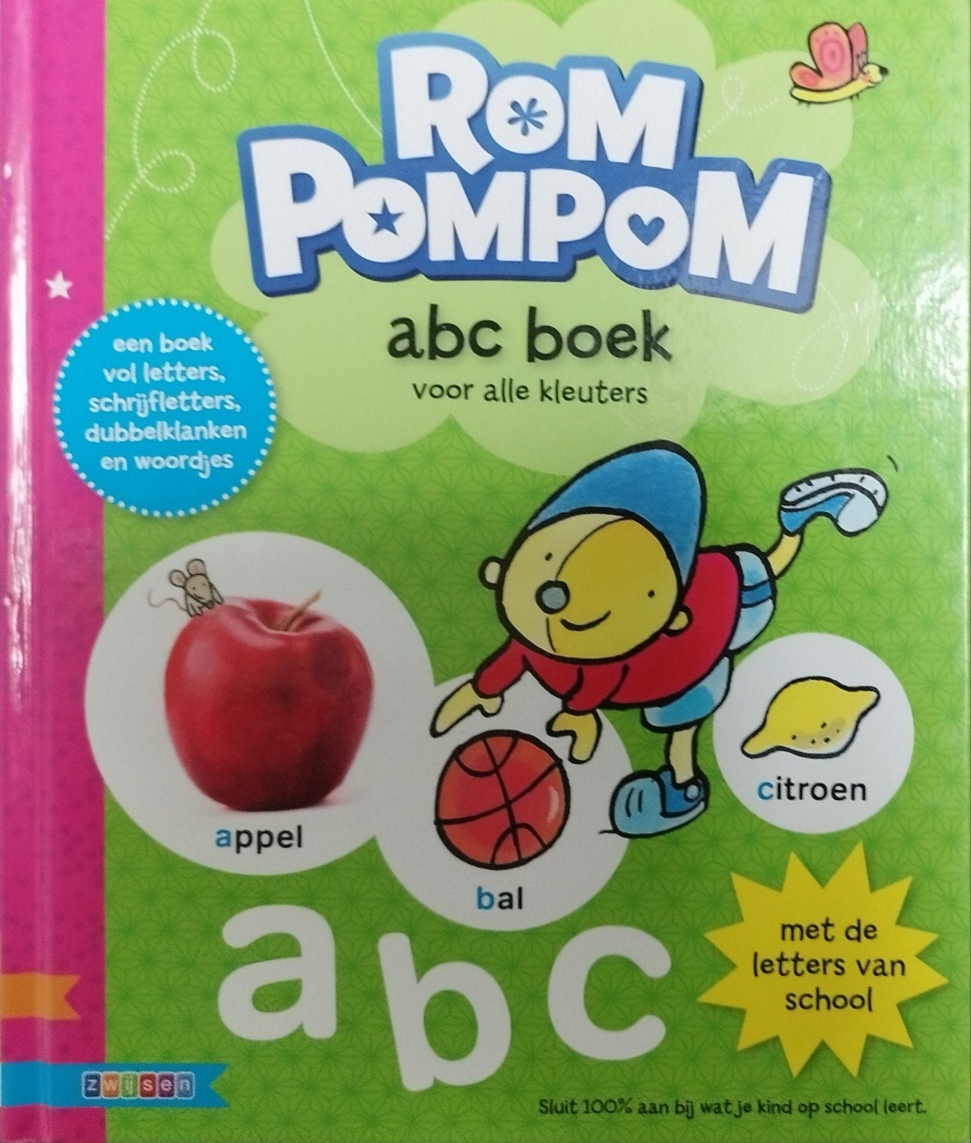 RomPomPom ABC Boek - Leer Letters Spelenderwijs, Boeken, Ophalen of Verzenden, Nieuw, Non-fictie