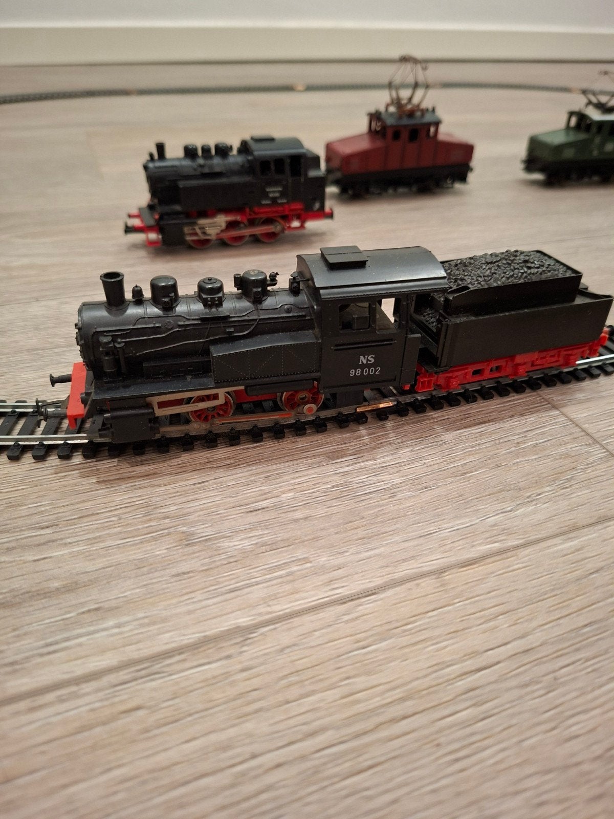 Piko H0 stoomlocomotief NS 98002 - Goede staat, Hobby en Vrije tijd, Modeltreinen | H0, Gebruikt, NS, Gelijkstroom, Locomotief