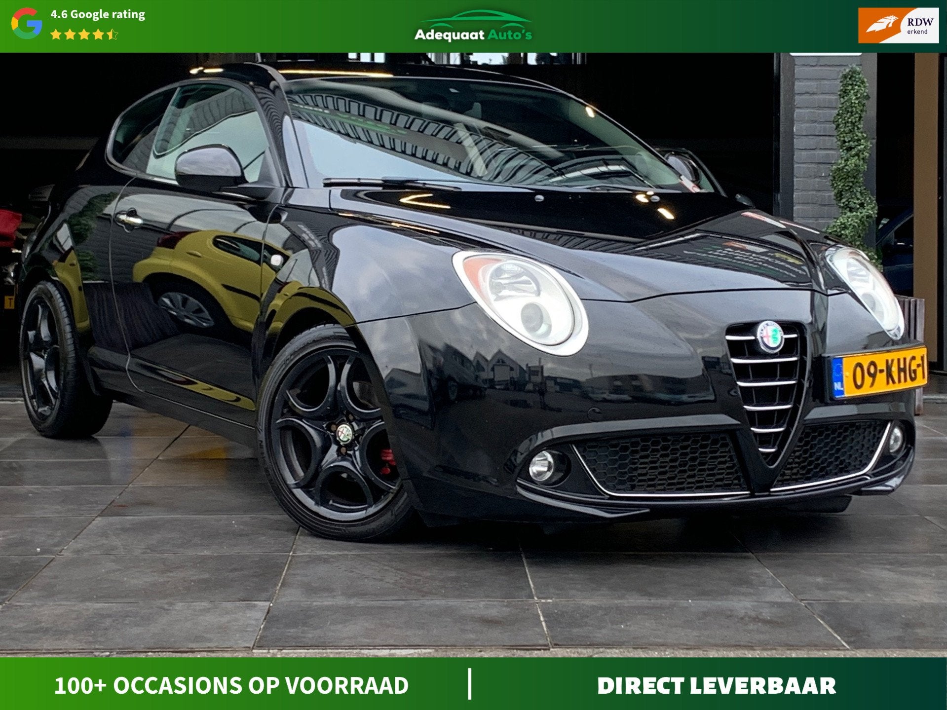 Alfa Romeo MiTo 1.4 T Distinctive|Carplay|Cruise|Climate|PDC, Voorwielaandrijving, Euro 5, Gebruikt, 4 cilinders