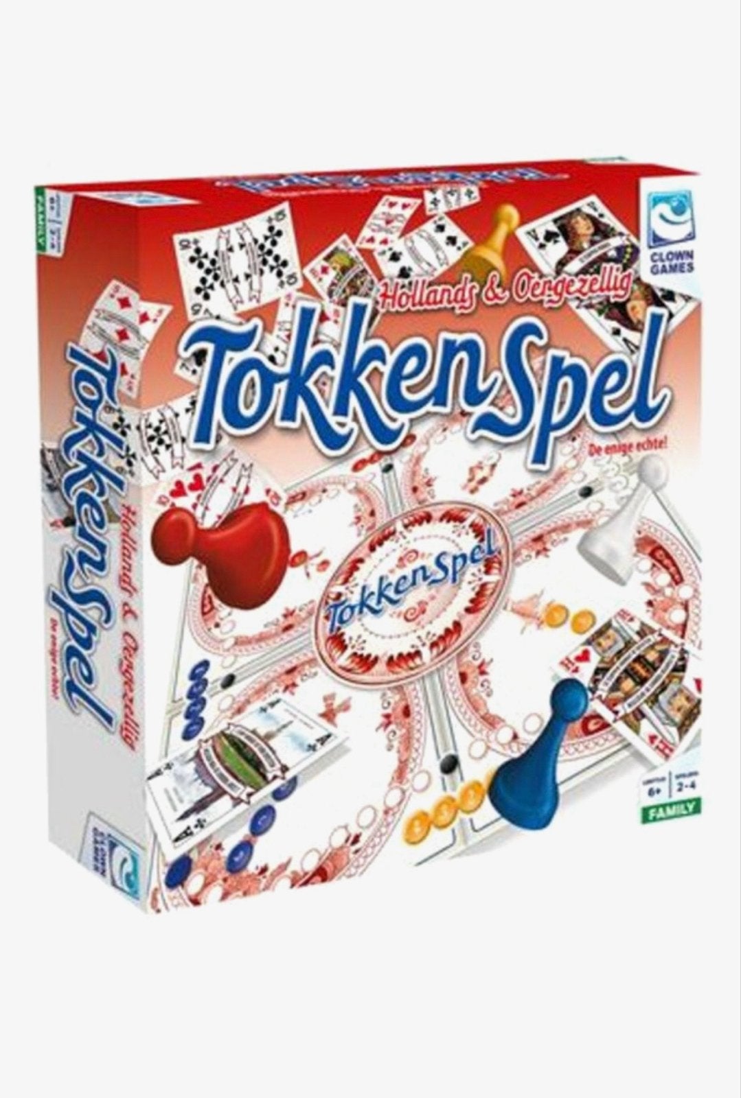 Tokken Spel - Hollands & Oergezellig Kaartspel, Hobby en Vrije tijd, Gezelschapsspellen | Bordspellen, Drie of vier spelers, Ophalen of Verzenden