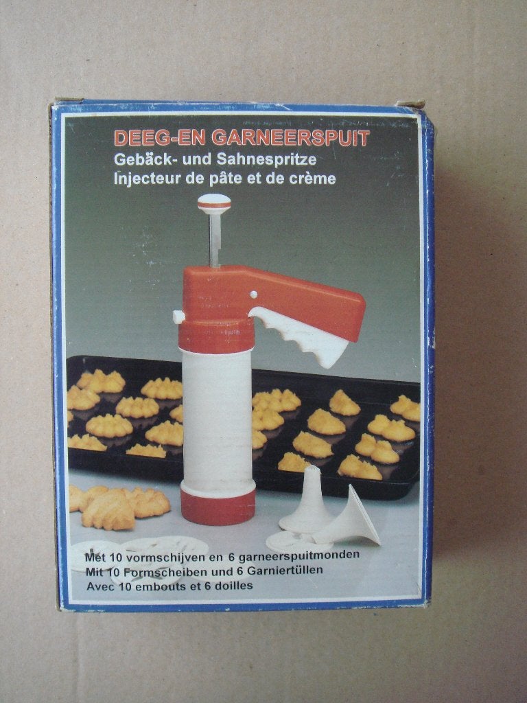 Te koop: Deeg- en garneerspuit, Overige typen, Ophalen of Verzenden, Gebruikt, Kunststof