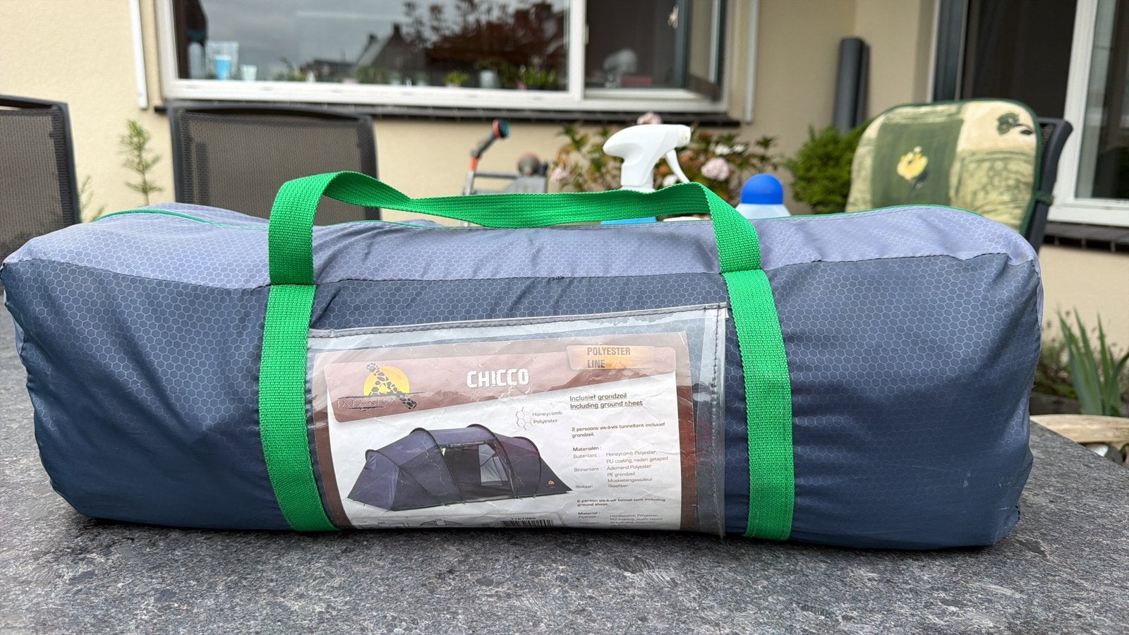 Safarica Chicco Vis-à-Vis tunneltent 2 persoons, Ophalen, Gebruikt, Tot en met 2