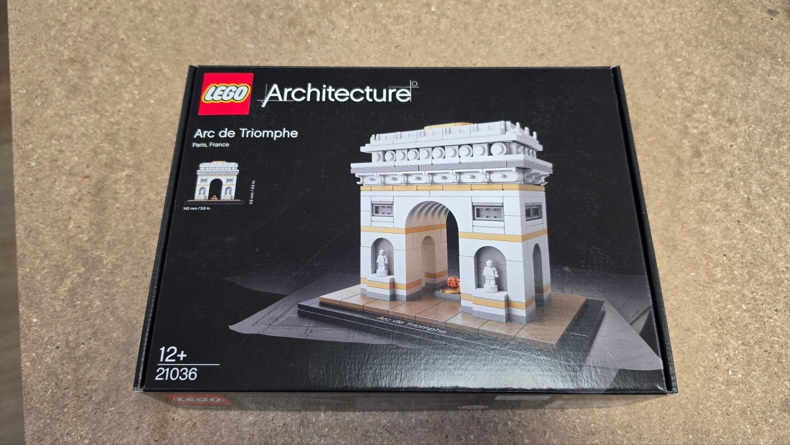 Lego 21036, Arc de Triomphe, Architecture, Ophalen of Verzenden, Zo goed als nieuw, Complete set