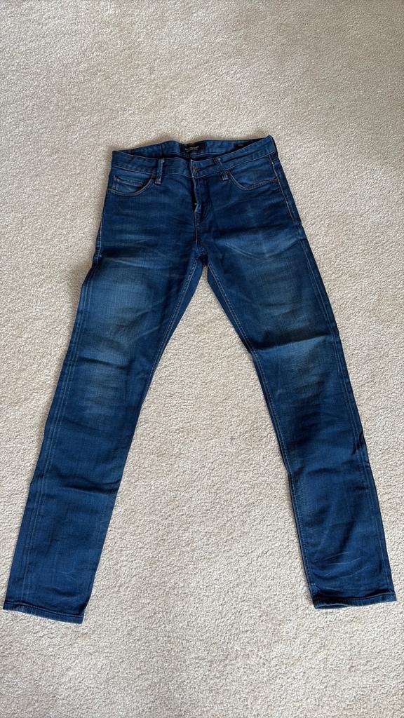 Scotch&Soda Tye skinny W30/L32, Ophalen of Verzenden, Zo goed als nieuw, Blauw, W32 (confectie 46) of kleiner