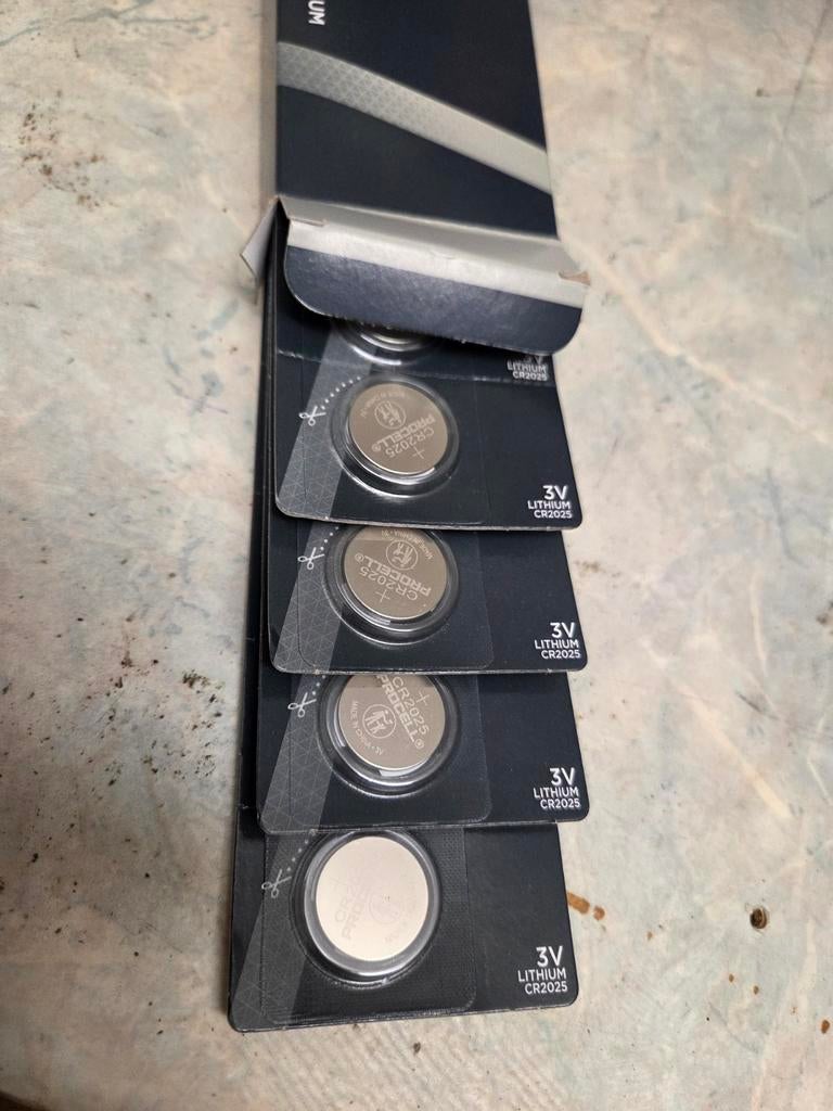 CR-2025 Lithium Batterijen - Blisterverpakking 5 Stuks, Ophalen of Verzenden, Nieuw