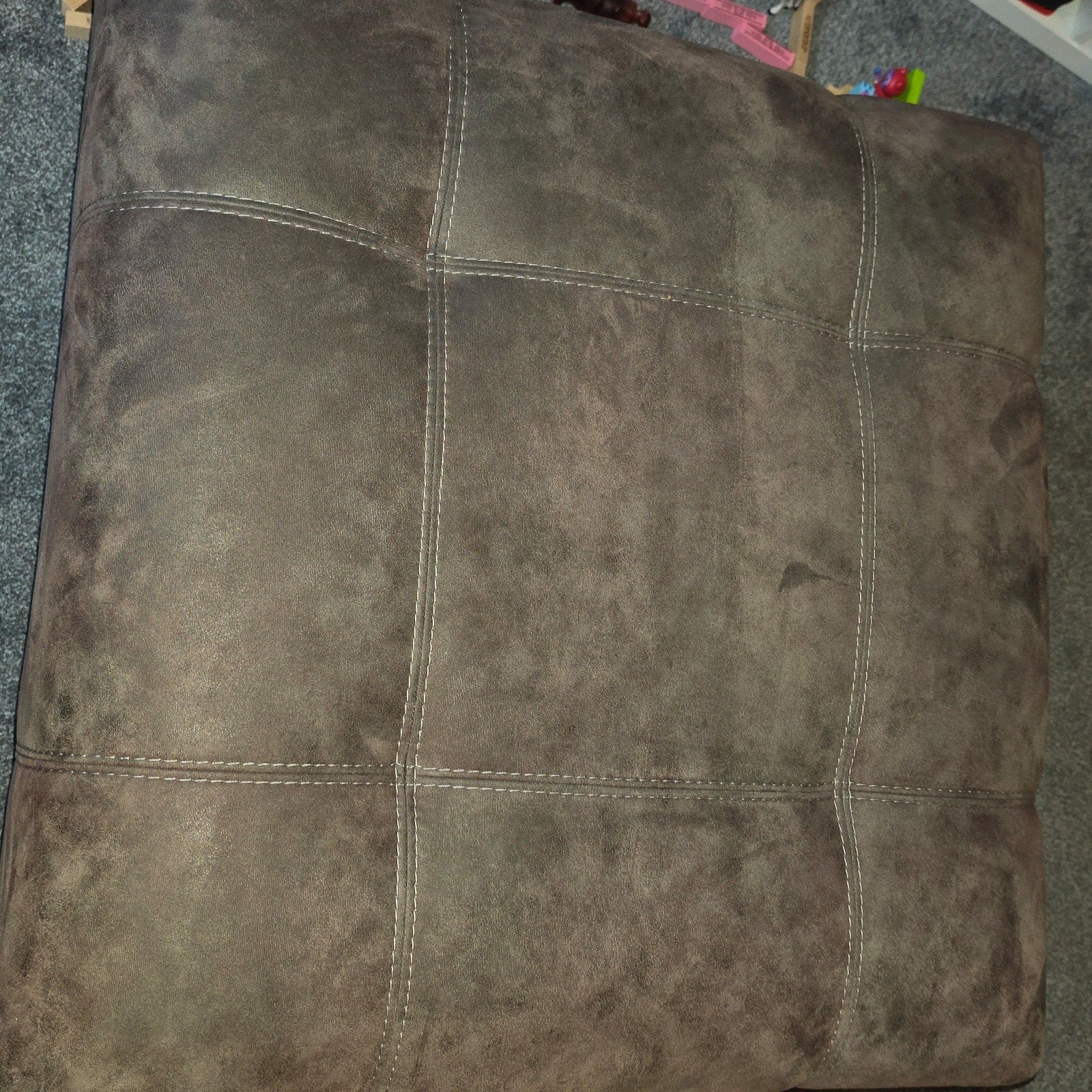 zgan poef/hocker, Ophalen, 50 tot 100 cm, Vierkant, 50 tot 100 cm
