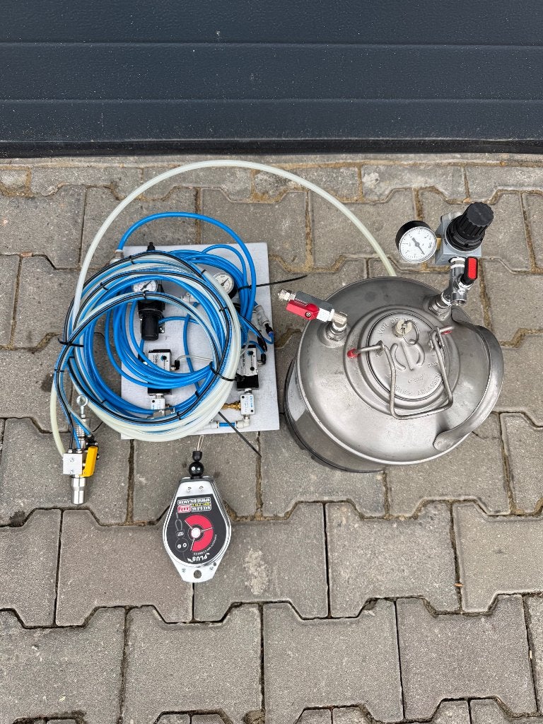 Latexlijmsprayset SAREMA SABAL Lijmmachine Merk NIEUW, Nieuw, Lockmachine, Industrieel, Ophalen