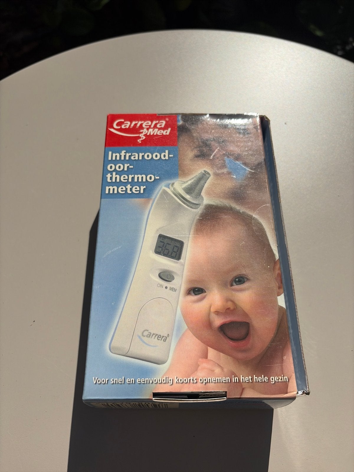 Carrera Med Infrarood-oorthermometer - Nieuw in doos, Ophalen of Verzenden, Nieuw, Overige typen