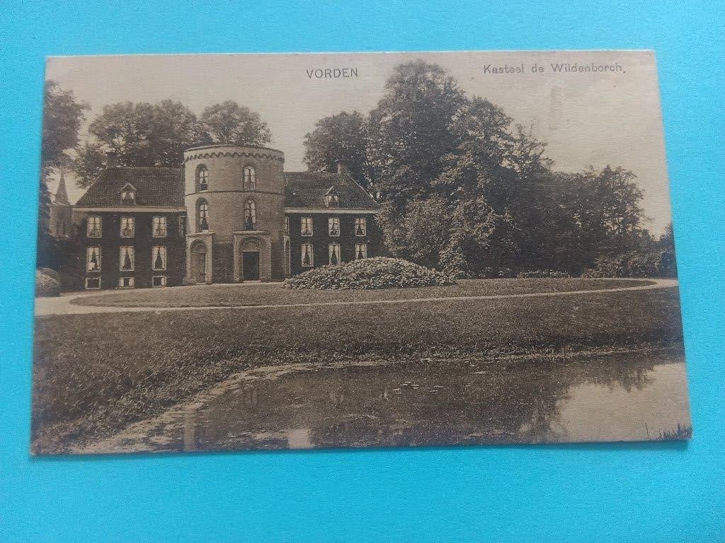 Ansichtkaart Vorden Kasteel de Wildenborch Gelopen, Verzenden, 1920 tot 1940, Gelopen, Gelderland