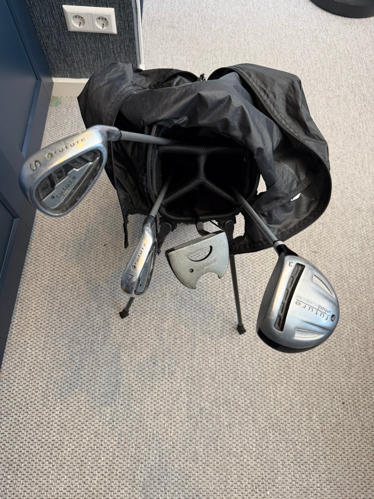 Future Golf Juniorgolfset (zwarte lijn) 120, Ophalen of Verzenden, Gebruikt, Set, Overige merken