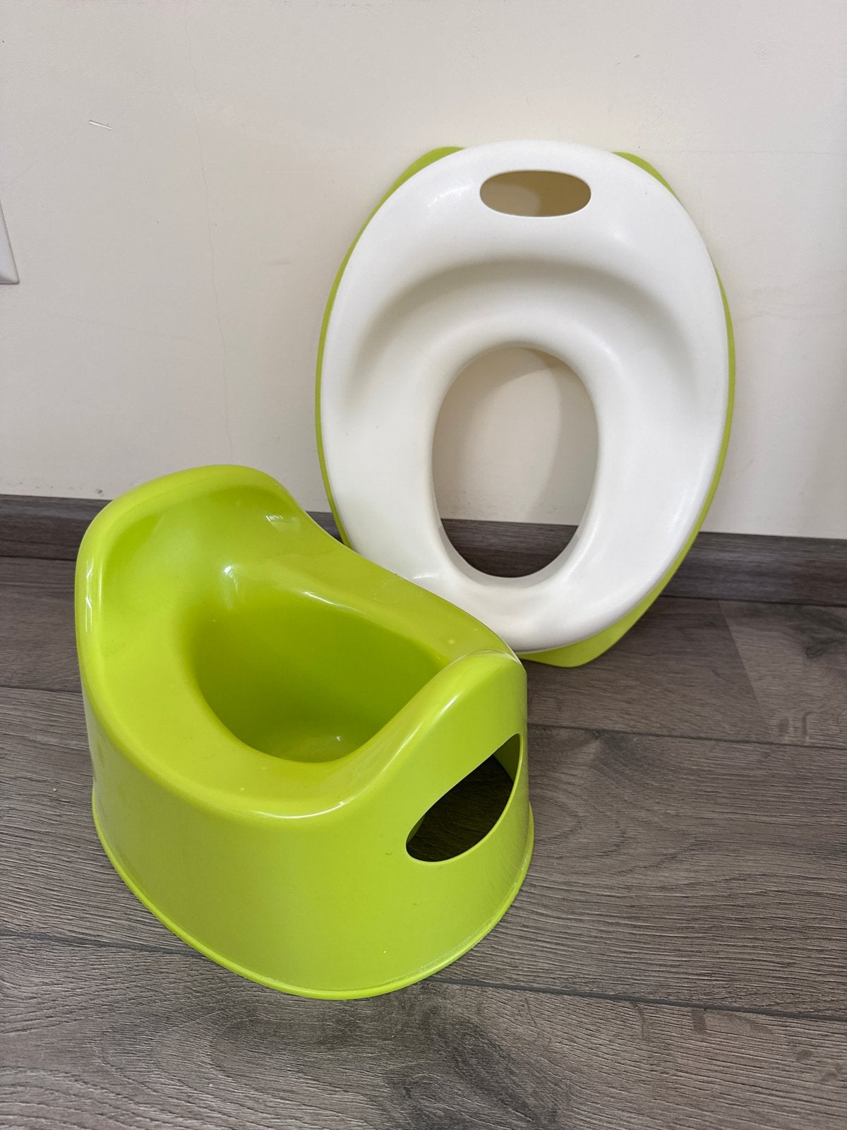 IKEA kinderpotje en wc-bril verkleiner - Gebruikt, prima sta, Ophalen, Gebruikt