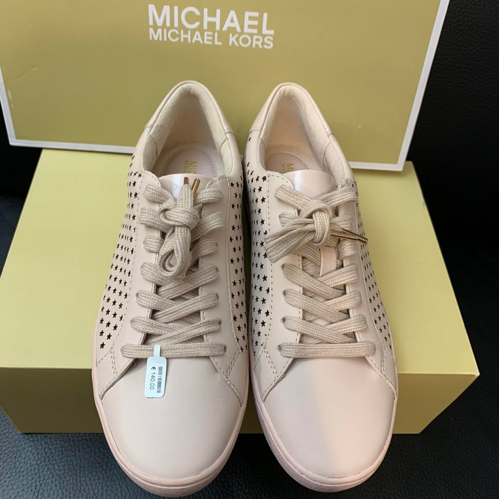 Brand new original MICHAEL KORS sneakers real leather, Nieuw, Ophalen of Verzenden, Sneakers of Gympen, Roze