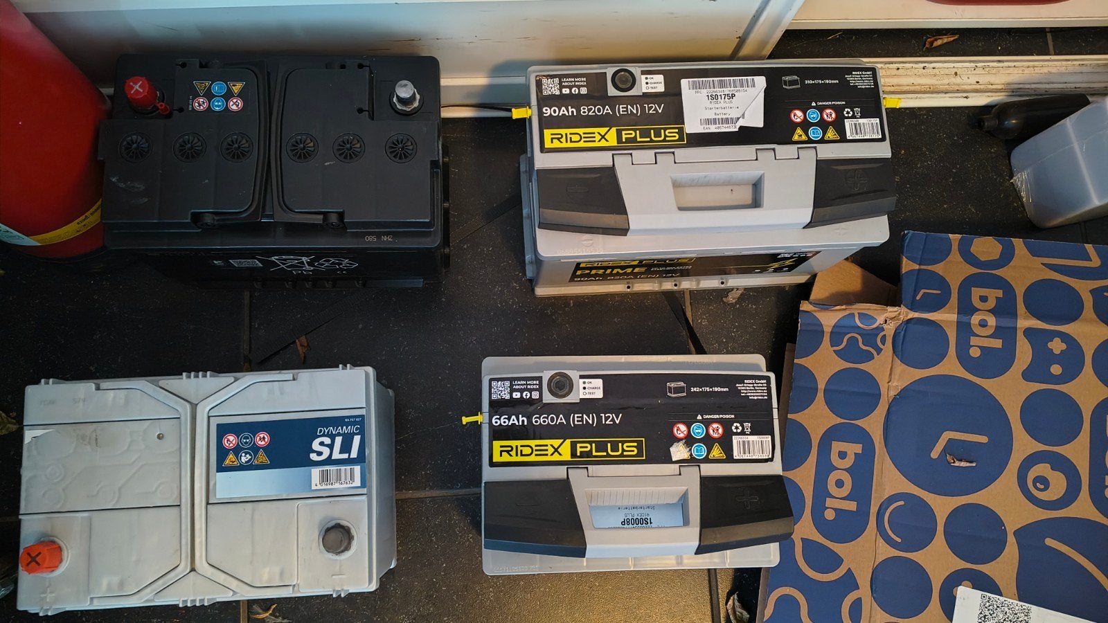 Nieuwe 12V Accu's: 66Ah, 70Ah, 74Ah, 90Ah, Auto-onderdelen, Ophalen, Nieuw