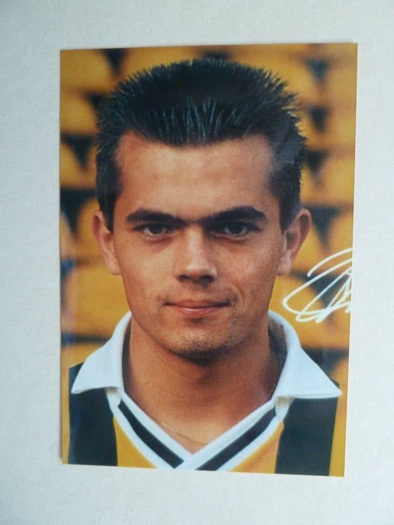 Foto.  Philip.Cocu.      Vitesse.    9 x 13 cm, Ophalen of Verzenden, Zo goed als nieuw, Vitesse, Overige typen