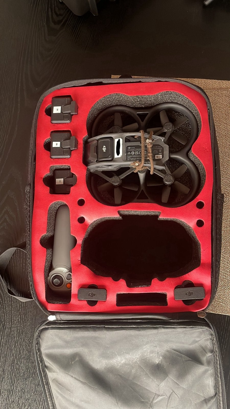 DJI Avata FPV Drone Fly More Combo met 3 accu's en tas, Cameradrone, 5 tot 10 kilometer, 15 tot 30 minuten, Zo goed als nieuw