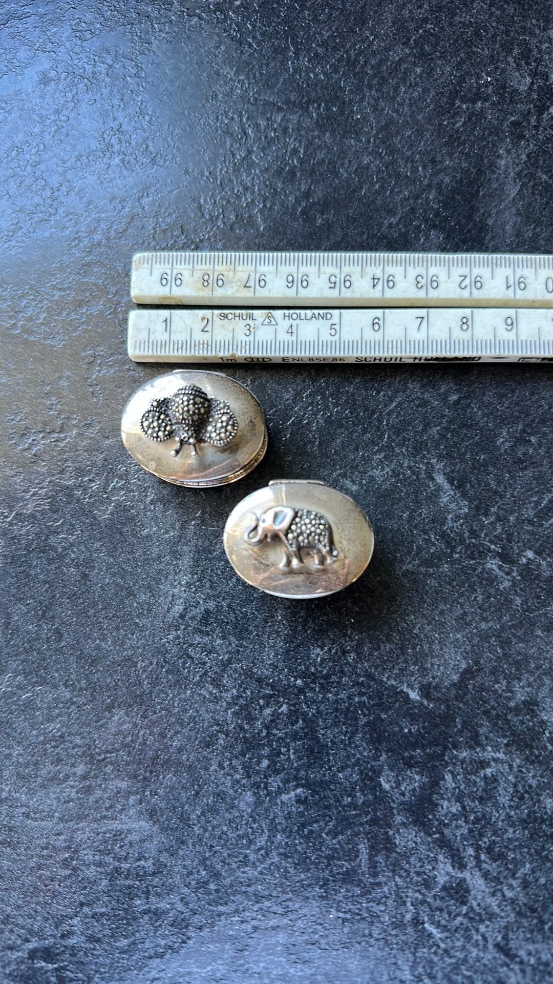 Pillendoosjes zilver, Sieraden, Tassen en Uiterlijk, Ophalen of Verzenden, Zo goed als nieuw, Zilver