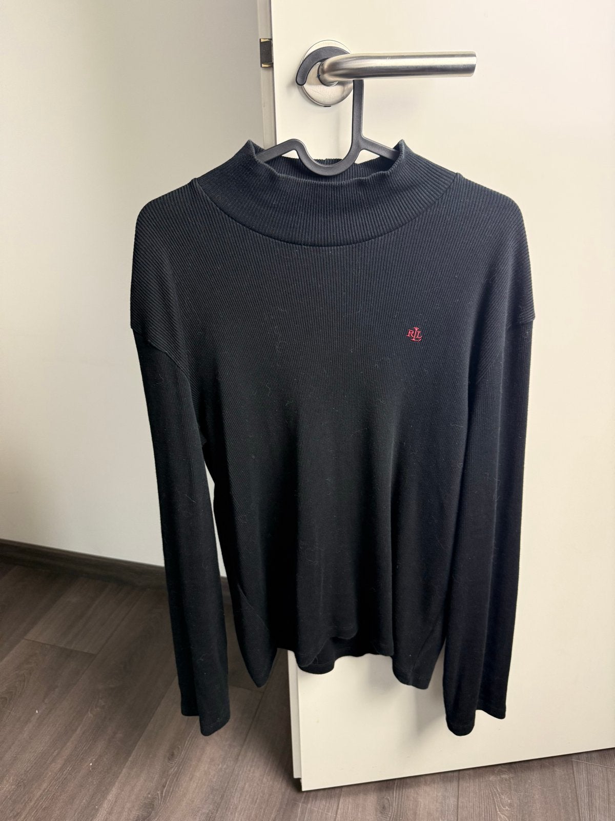Ralph Lauren coltrui zwart - Maat XL, Kleding | Dames, Ophalen, Zo goed als nieuw, Maat 46/48 (XL) of groter, Zwart