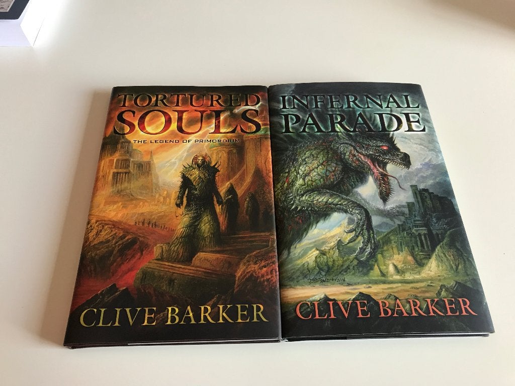 Tortured Souls/Infernal Parade - Clive Barker - Signed, Ophalen of Verzenden, Nieuw, Clive Barker, Amerika