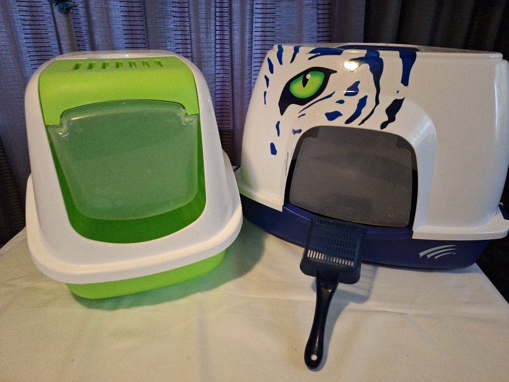 Kattenbak, Ophalen, Gebruikt