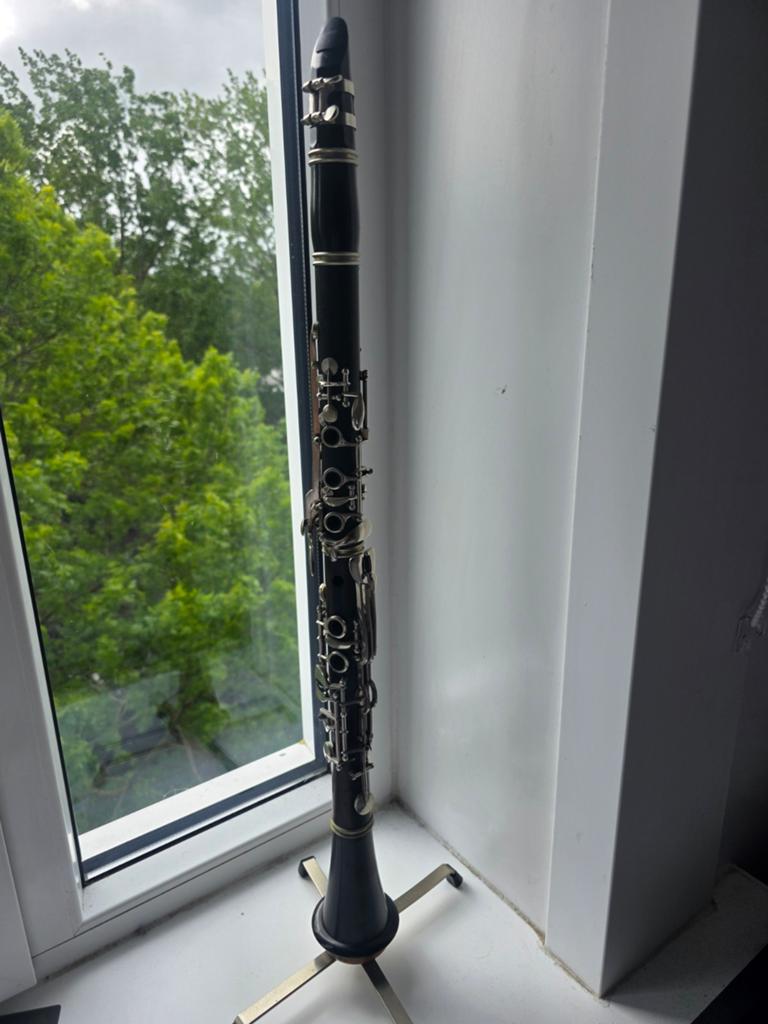 Vintage KRUSPE Houten Klarinet - Made in Germany, Muziek en Instrumenten, Blaasinstrumenten | Klarinetten, Ophalen of Verzenden