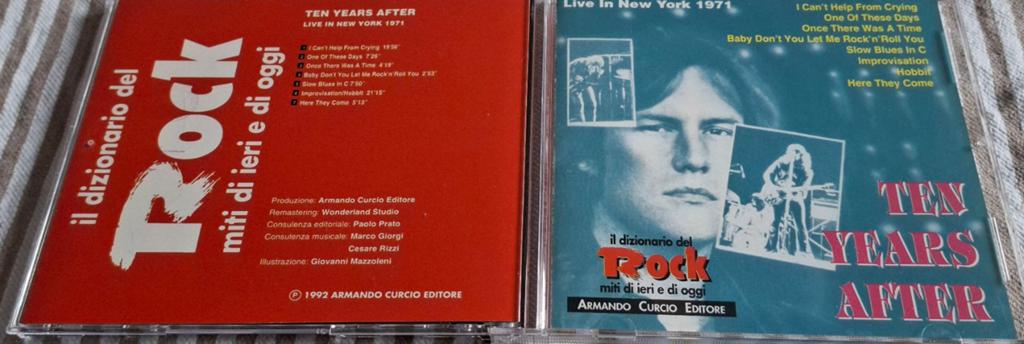 Ten years after - Live in New York 1971, Ophalen of Verzenden, Zo goed als nieuw, Poprock