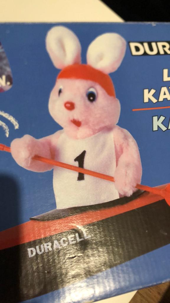 Duracell Lapin KayaKing Bunny, Ophalen of Verzenden, Zo goed als nieuw
