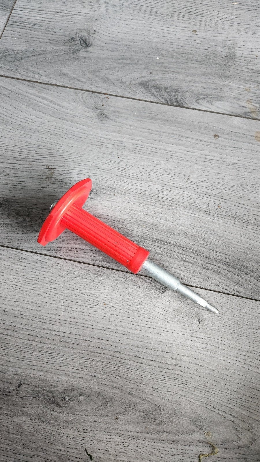 Schroevendraaier met rood handvat, Ophalen of Verzenden, Gebruikt, Schroevendraaier