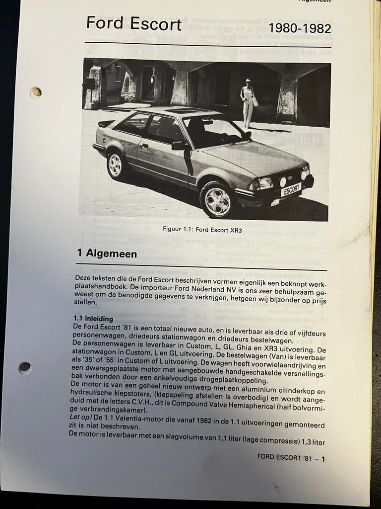 Ford Escort vraagbaak 1980-1982, Boeken, Auto's | Boeken, Gelezen, Ford, Ophalen of Verzenden