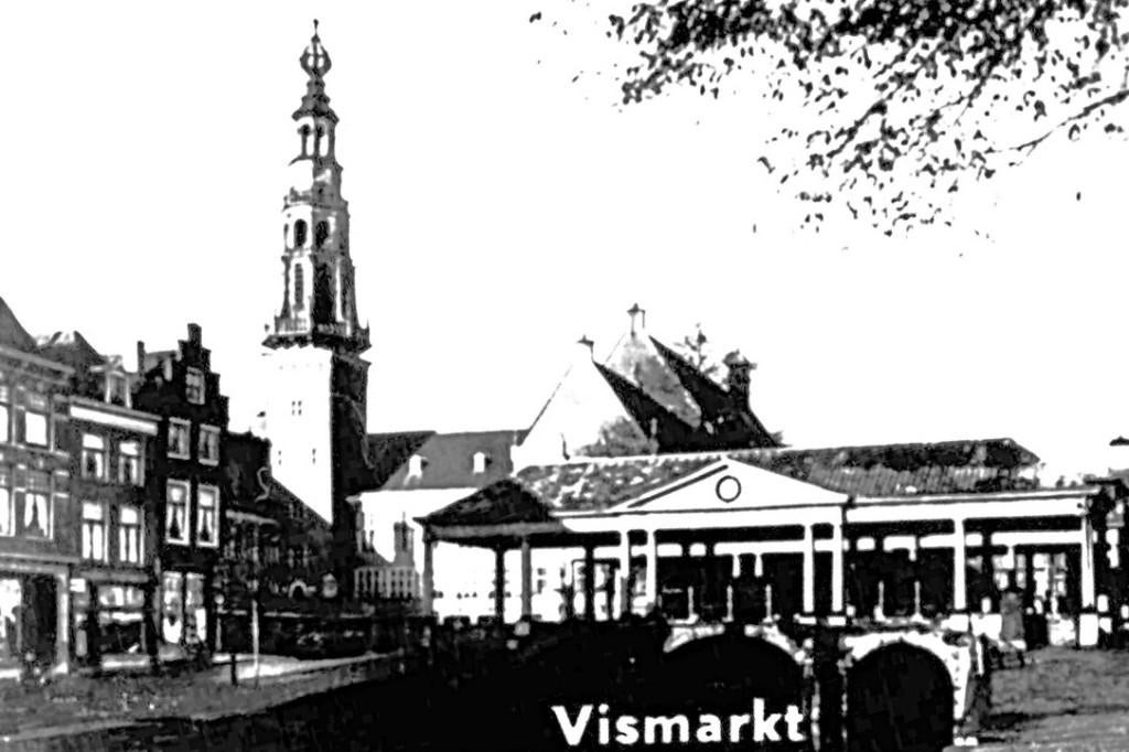 939567 Leiden ZH 1956 Nette oude kaart Onbeschreven, Ophalen of Verzenden, 1940 tot 1960, Ongelopen, Zuid-Holland