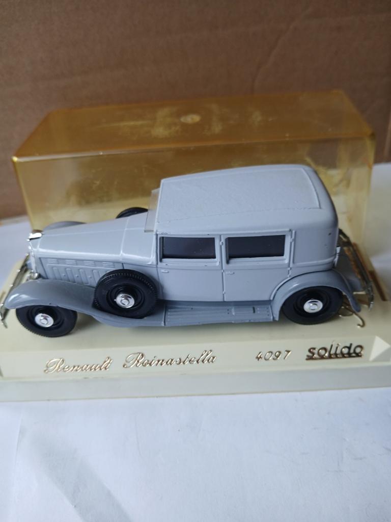 Renault Reinastella RM 2 1934. Solido, mist koplamp, Ophalen of Verzenden, Gebruikt, Auto, Solido